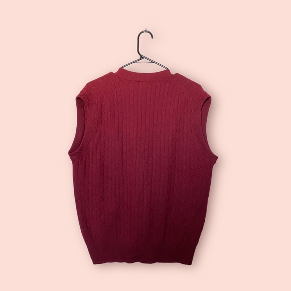 Vintage 100% Cashmere Vest - Picture 2 of 4